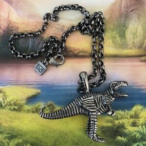 King Of The Jurassic Jungle T-Rex Necklace